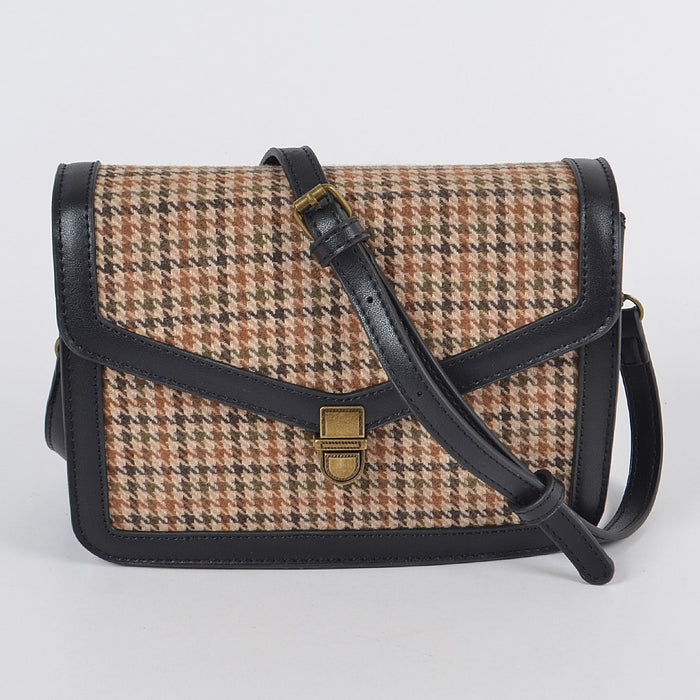 Houndstooth Crossbody