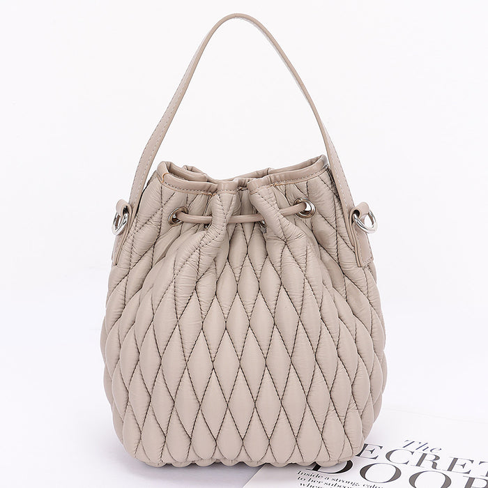 Quilted Bucket Bag