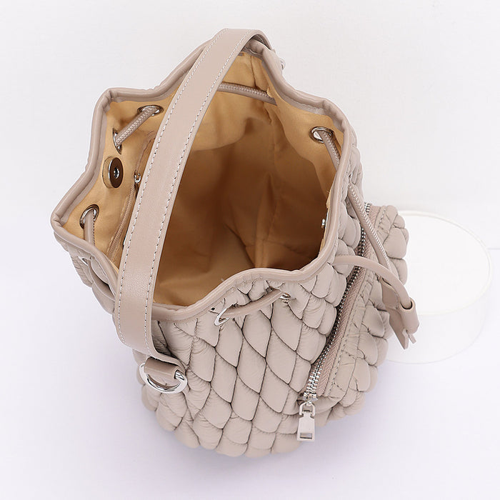 Quilted Bucket Bag