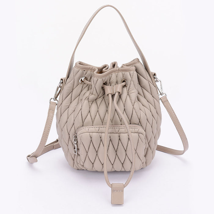 Quilted Bucket Bag