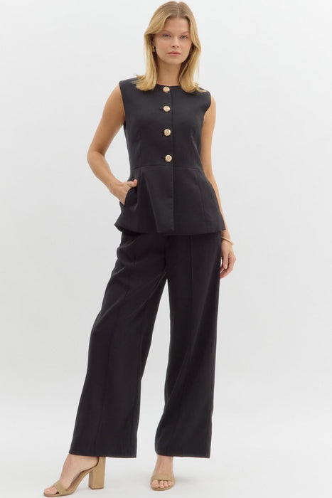 Front Seam Pull-On Pant