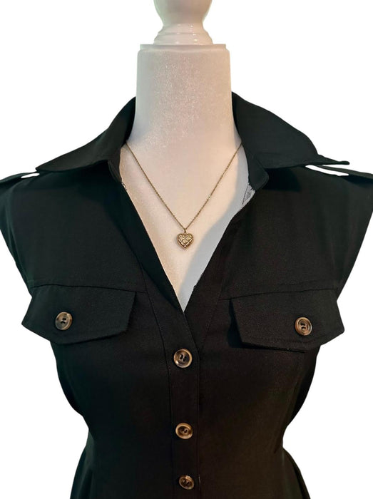 Safari Scene Midi Shirtdress