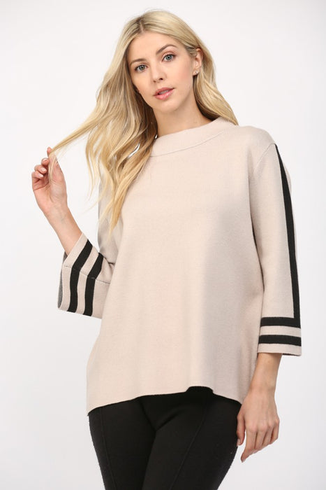 The Jackie Mock Neck Top
