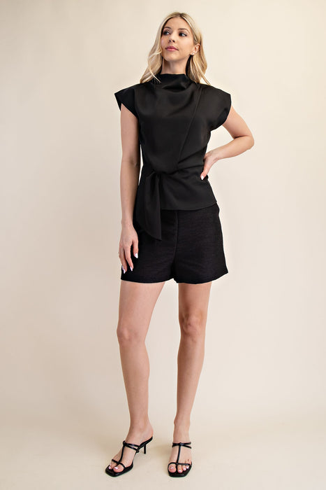 The Drew Twisted Waist Top